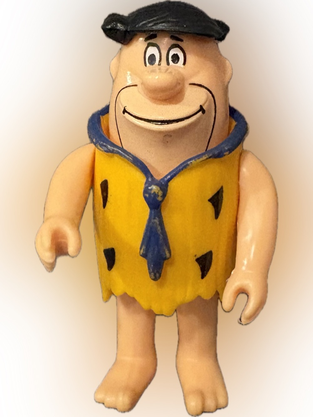 Vintage 1983 D-Toys Hanna Barbera The Flintstones Fred 3" Action Figure Rare